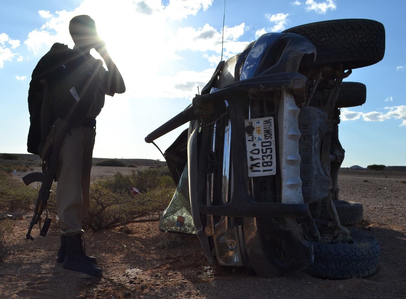 Hours away from the road, Sanaag, Somalia. Img: Daniel J. Gerstle.